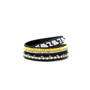 Stella & Dot Emma Triple Wrap Bracelet - Like New